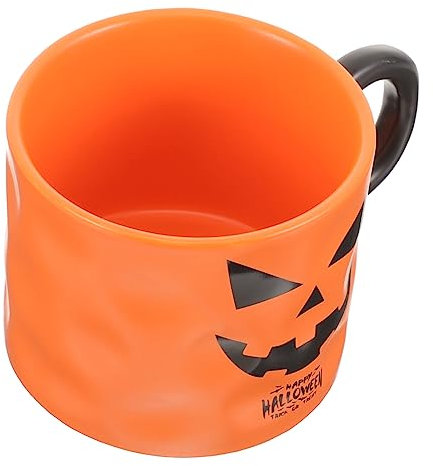 OFFSCH Tassen Halloween-becher Kürbis Keramiktasse Wohnkultur Büro Wassertasse Freunde Familie