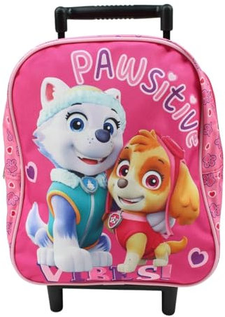 Disney Trolley Paw Patrol 24x28x10 – Sac à Roulettes Idéal Pour Enfant – Größe Einheitsgröße – Rosa