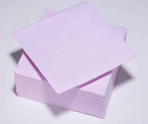 40 Serviettes Tex Touch Vieux Rose FSC® - 38x38cm (Lot de 5)