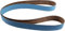 Schleifbänder, Schleifbandpaket, Bandschleifpapier, 1 Stück, 2100 x 50 mm, blaues Schleifband, Zirkonium-Korund-Metall, gebürstetes Polierband, Edelstahl-Polierschleifbänder, Größe: P60,