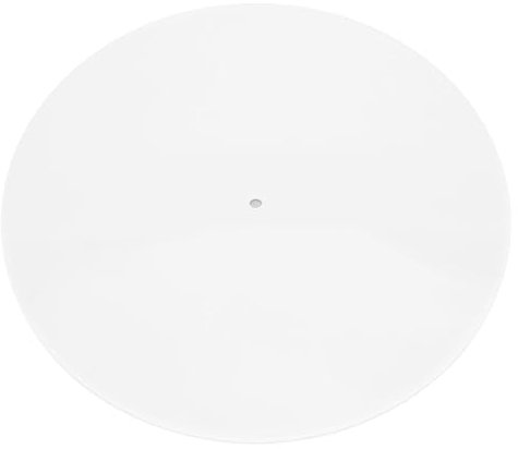 Turntable Platter Mat Acrylic, Turntable Slipmat for 12 Inch Record Player, Reduce Static, Dust and Noise, Replacement Record Platter Slipmat for Upgraded Sound (1)