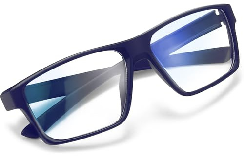 Titan Gaming Glasses, Anti Blue Light Glasses Men, UV400 Protection Blue Light Blocking Glasses for Computer Eye Strain