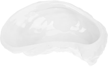 VALICLUD Assiette à Sauce Céramique Blanche Plateau Décoratif pour Condiments Sauces Soja Apéritifs Compatible pour Maison et Restaurant