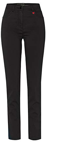 Relaxed by Toni 5-Pocket-Hose 5-Pocket-Hose »Meine Beste Freundin« in schlanker Passform 42 schwarz