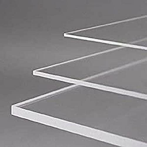 Cut To Size Acrylic Plastic Clear Perspex Sheet - Laser Material 2mm 600mm x 600mm