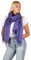DOLCE ABBRACCIO by RiemTEX Damen Winter Schal kuschelig und warm Winterschal mit Fransen Schals Damenschal in Unifarben (Kornblau)