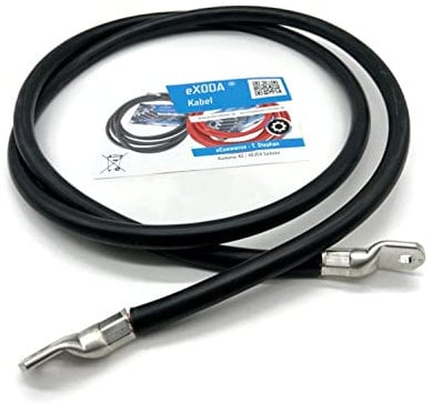 eXODA cable de batería de 1,8m 70 mm² cobre cable de alimentación con ojales M8