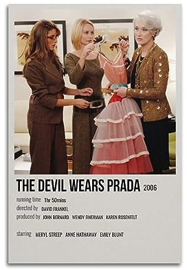 JEAM The Devil Wears Prada Ästhetische Bilder, individuelles Raumdekor, Wohnheim, Wanddekoration, Kunstposter, Albumcover, Bild, Dekor-Poster, 30 x 45 cm, ungerahmt