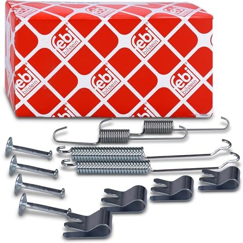 FEBI BILSTEIN Zubehörsatz, Bremsbacken 185057 Hinterachse | Kompatibel mit: FORD FIESTA VI, FIESTA VI Van, KA+ III, KA+ III Stufenheck