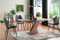 Design Esstisch GS-555 Eiche Artisan - Anthrazit matt ausziehbar Tisch