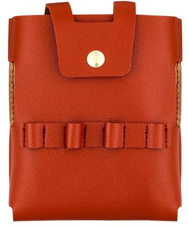 Flachmann Ledertasche | PU Leder Golf Flask Holster Werkzeug Gürteltasche - Aufbewahrungstasche, Golf Zubehör, Klassisches Anti-Rutsch-Design für Männer und Frauen Trinkflaschen