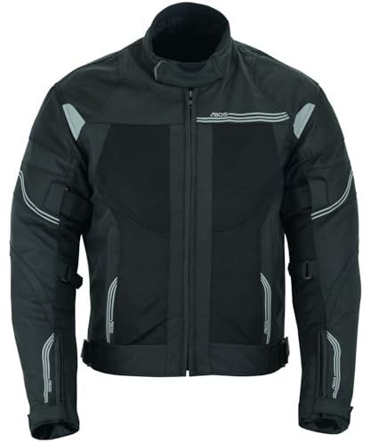 WMW WALI MOTO WEAR Leichte Mesh Motorradjacke für Herren & Damen-Sommer Textiljacke mit Protektoren Atmungsaktive jacke mit Belüftung und Herausnehmbarem