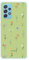 GLIDED Custodia protettiva morbida per Samsung Galaxy A53 5G, resistente agli urti e ai graffi, in silicone TPU, motivo floreale verde