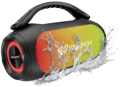 Energy Sistem Neobeat - Altavoz Bluetooth (60W / Deep Bass / 12h de autonomía/Luces LED/True Wireless para sincronizar Dos Unidades/Voice Assistant)
