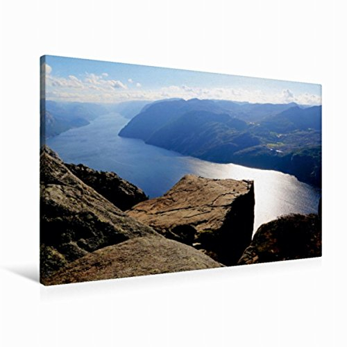 Premium Textil-Leinwand 90 x 60 cm Quer-Format Im hohen Norden - Eindrücke aus Norwegen | Wandbild, HD-Bild auf Keilrahmen, Fertigbild auf hochwertigem Vlies, Leinwanddruck von N N