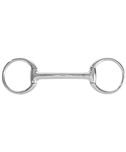 HORZE Stangengebiss, 14mm, Schwarz, 125