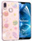 OKZone Funda Huawei P20 Lite, [Serie Cielo Estrellado] Cárcasa Brilla Glitter Brillante TPU Silicona Parachoque Teléfono Smartphone Funda Móvil Case para Huawei P20 Lite