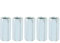 5pcs Écrous d'Accouplement Hex Longue Tige Écrou en Acier au Carbone Standoff M12 * 40 Attaches Filetées(17mm)