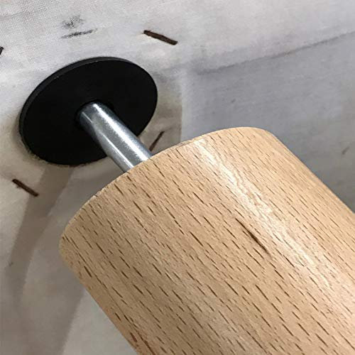 Avenue Literie 4 Douilles ailettes et 4 Embouts Lisses