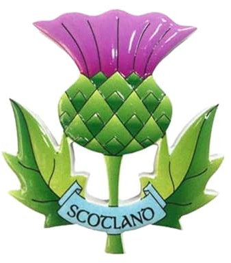 Islandcraft Scottish Thistle Resin Fridge Magnet CL-103-241
