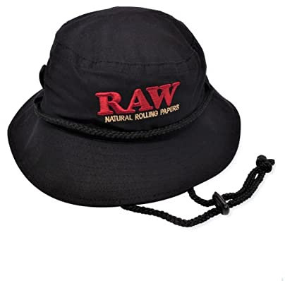 RAW Smokerman Fischerhut, Schwarz