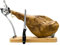 NERTHUS Jamonero Cabezal Giratorio Plegable con Cuchillo Soporte para Jamón, Madera, Marrón, Plegable Paleta/Pata + cuchillo
