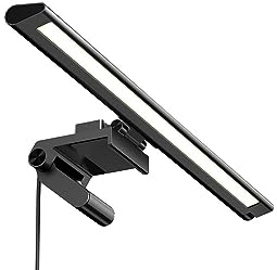 Unilux Visiolight Lampe LED pour notebook orientable variateur d'intensité Noir