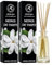Raumduft Diffuser Monoi de Tahiti - 2 x 100ml - Raumduft Diffuser mit Stäbchen - Aromadiffusers - Lufterfrischer - Duftdiffusor - Raumbeduftung - Raumluft - Tiare Blüten Raumduft - Zimmerduft