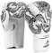 Overlord® Boxhandschuhe Legend I Kickboxing, Sparring, Box, MMA I Boxhandschuhe Männer I Boxing Gloves in verschiedenen Größen (Weiss, 14 oz.)