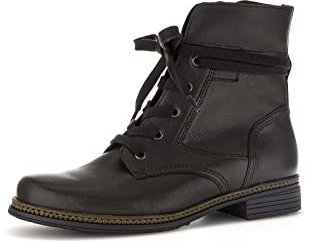 Gabor Damen Schnürstiefeletten, Frauen Schnürboots,Wechselfußbett,Best Fitting,schnürboots,Winterstiefeletten,warm,Boots,Moro,37 EU / 4 UK