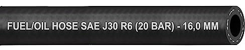 BK-PowerTCS 16 mm)-Manguera porM ,manguera de gasolina,manguera de aceite,manguera de combustible,tubo de combustible para gasolina,combustible diésel,certificado SAEJ30 R6(diámetro interior:16,0