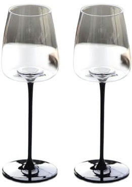ONSMO Verres À Vin - Veres À Vin Rouge, Fabriqué À Partir d'un Verre Épaissi en Cristal, Verre Transparent Peut Afficher La Couleur du Vin, pour Les Mariages Et Autres Occasions, 380ml