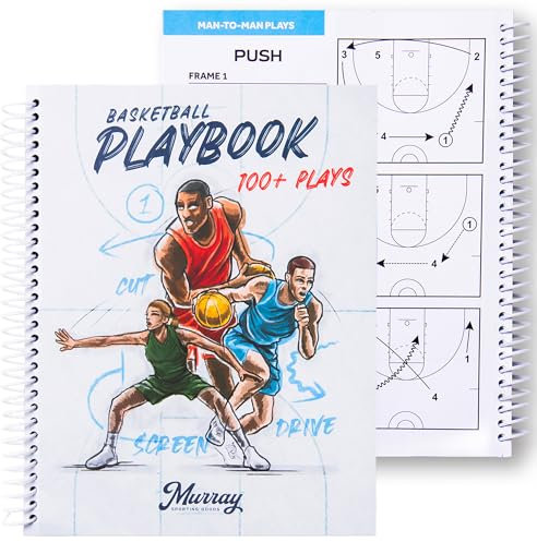 Murray Sporting Goods Basketball-Spielbuch – vollfarbig mit über 100 Spielen und zum Erstellen Ihres eigenen Spielbereichs