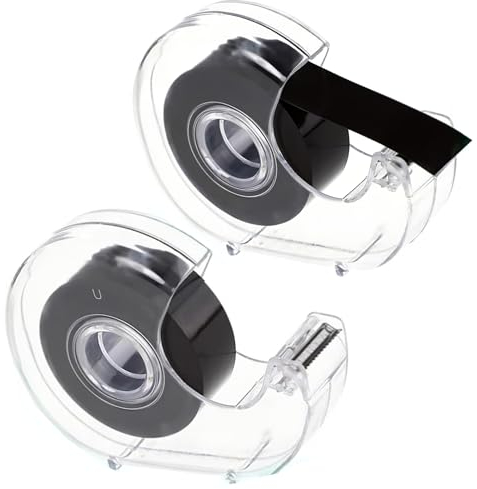 DYMHQ Magnetband Einsatzmöglichkeiten Magnetstreifen Selbstklebend - 2 Stück Flexibles Magnetband 8 Meter für Postkarten/Starkes Magnetklebeband Hervorragend für Fotos Whiteboards Kühlschränke