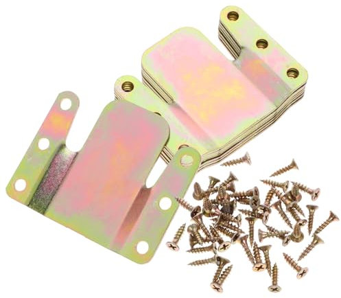 HONMEET 4sätze Sofagarnitur-verbinder Aus Eisen Sofagarnitur-verbindungsstück Mit Schnappverschluss Möbelzubehör Für Sofa-verbindungen Praktische Sofagarnitur-Teile Für Befestigung