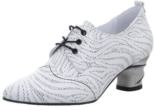 Simen 7539A Weiss/SCHWARZ Pumps weiß weiß
