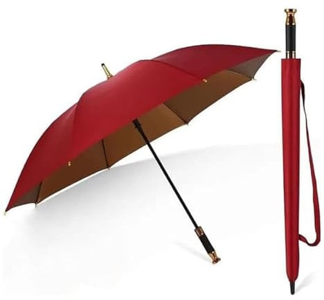 BYYNLS Car Travel umbrella, for Dodge Ram.Strong, UV Protection Automatic Open Windproof Stick Umbrella,Gift Car Accessories,C