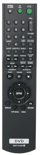 RMT-D155A Replace Audio Remote Control Compatible with Sony CD DVD Player DVP-NC625 DVP-NC665P DVP-NS415 DVP-NC615 DVP-NC615S DVPNS415 DVPNC615 DVPNC665P DVPNC625 RMT-D154A RMT-D155P
