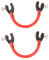 IMIKEYA 2 Stück Skispitzenverbinder, Kinder Ski Trainingshilfe Skispitzen Verbinder Profi Skiklammer Easy Wedge Ski Verbinder für Try Ski Lernhilfe Pflughilfe Skispange Skiklammer