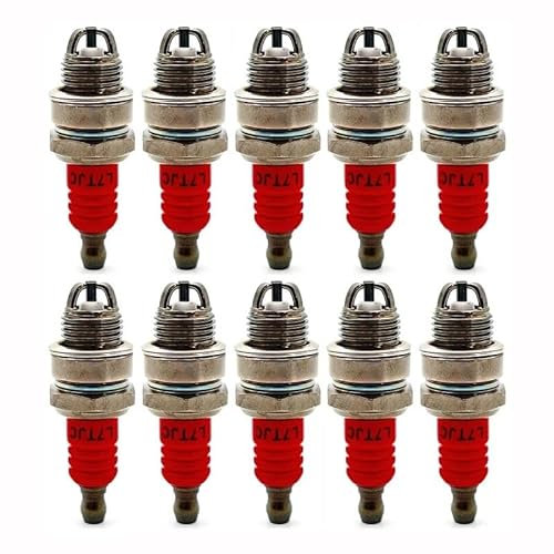 10 pezzi L7TJC Candela for motosega a benzina e decespugliatore