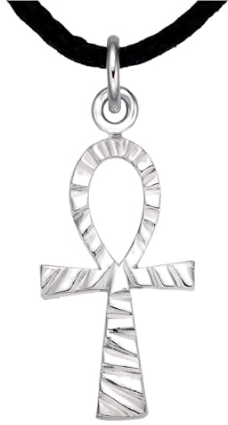 Handgefertigter Symbol Anhänger 925 Sterling Silber - Vergoldet/Platiniert | Ankh, Triskele, Peace, Herz, Doppelherz, Pentagramm, Polyamory, Keltischer Liebesknoten, Katze, Schleife, Lambda, Einhorn