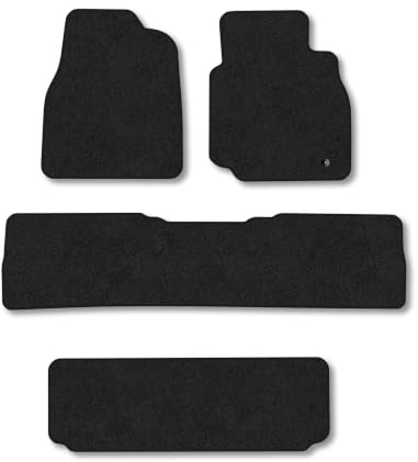Toyota Land Cruiser Amazon (1998-2007) Premium Carpet Car Mats | Black Edge Trim Premium Floor Mats Tailored Fit Full Coverage Protection Accessories Easy Clean Anti Slip Made in the UK