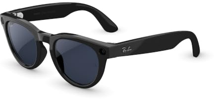 RAY-BAN Meta Gen 2 Headliner - AI Glasses for Men & Women - Matte Black | 12MP Camera, 3K Ultra HD Video, Voice Command, Open-Ear Audio, 8H Battery, Meta AI App - Transitions® Clear to Sapphire