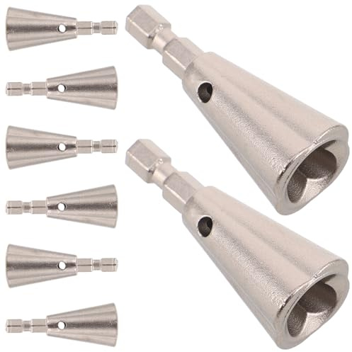 ASAKKURA 8pcs Wire Twisting Tool for Chuck Drill Quick Electric Cable Connector Driver Professional Wire Twist Tool for Electricians