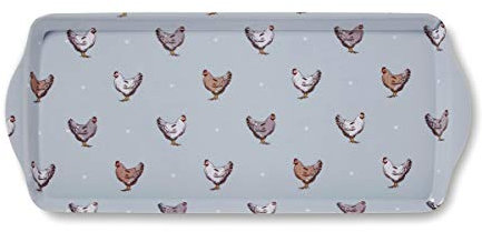 Cooksmart British Designed Small Serving Tray | Dinner Tray For Multiple Uses Around The Home | Trays For Food Serving Or Drinks Serving (Farmers Kitchen - S)