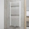 Schulte Badheizkörper München, 121 x 60 cm, 800 Watt, Mittelanschluss, alpinweiß, Design-Heizkörper, EP12060-M 04
