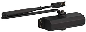 THIRARD - Ferme-Porte Automatique Réversible Hydraulique - Force 3 - Installation Facile - Réglage de Vitesse - Adapté à Toutes les Portes - Finition Noir