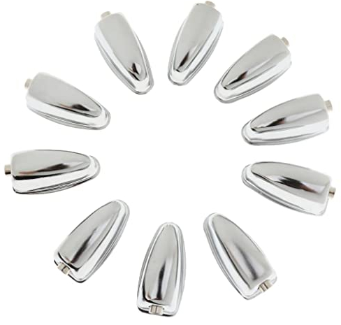 perfk 10 Trommel Lug Bass Drum Hooks Percussion Ersatzteile, Silber