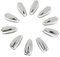 perfk 10 Trommel Lug Bass Drum Hooks Percussion Ersatzteile, Silber