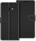 COODIO Handyhülle für Samsung Galaxy Xcover 4S Handy Hülle, Samsung Galaxy Xcover 4S Hülle Leder Handytasche Kartenfächer für Samsung Galaxy Xcover 4S Klapphülle Tasche, Schwarz